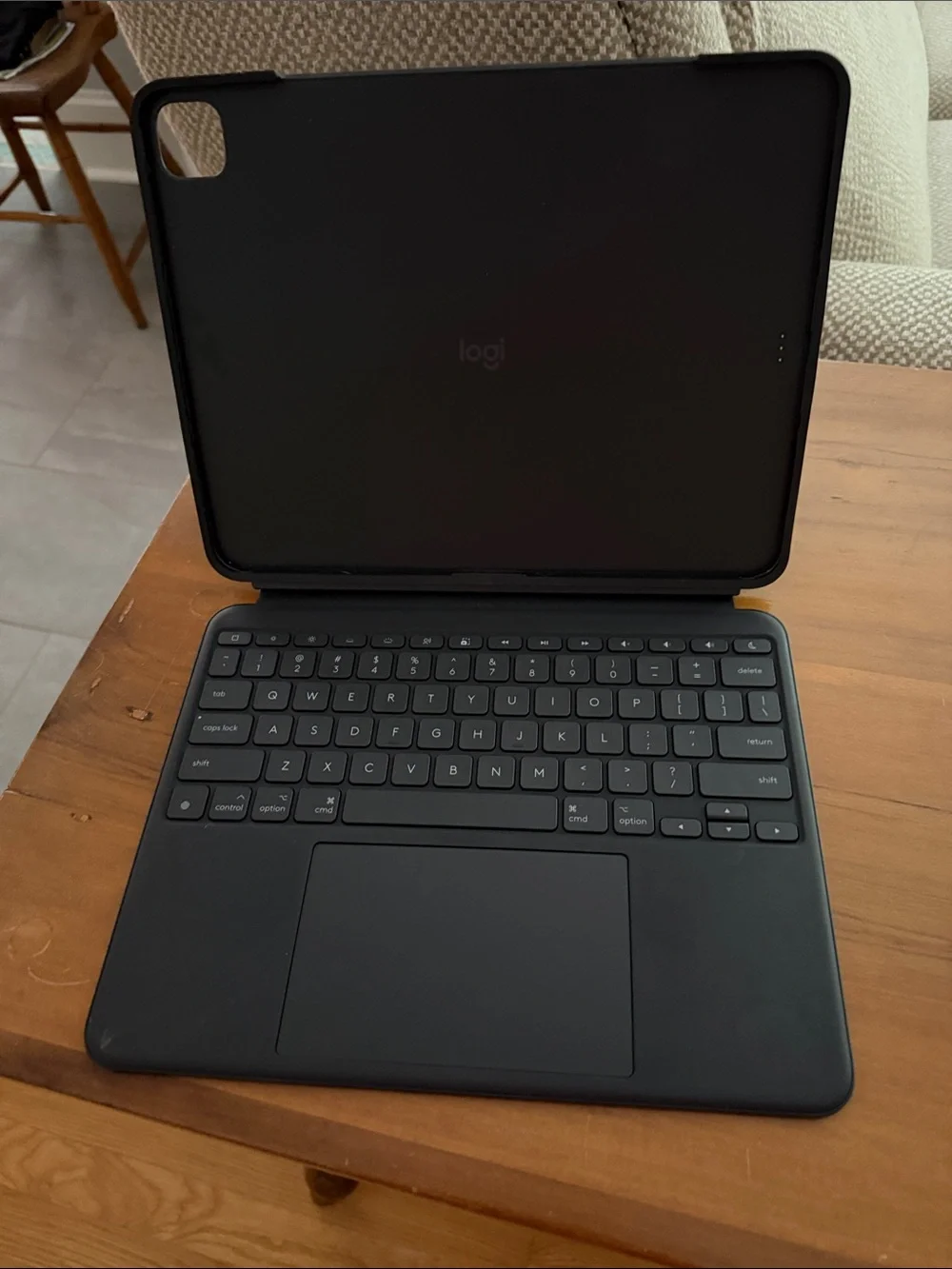 Logitech detachable keyboard